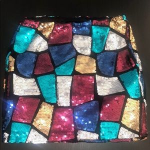 Sequined Concert/Sorority Party Bodycon Skirt